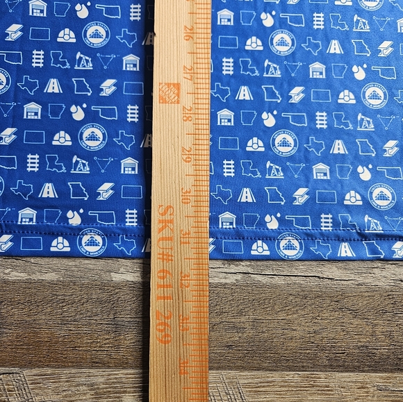 Fore Fathers NEW XXXL 3XL Golf Polo Shirt Blue White Lime & Minerals - Picture 10 of 12